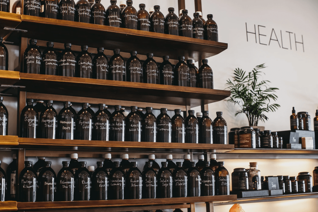 Therapeutic Herbal Compounds in our Herbal Dispensary